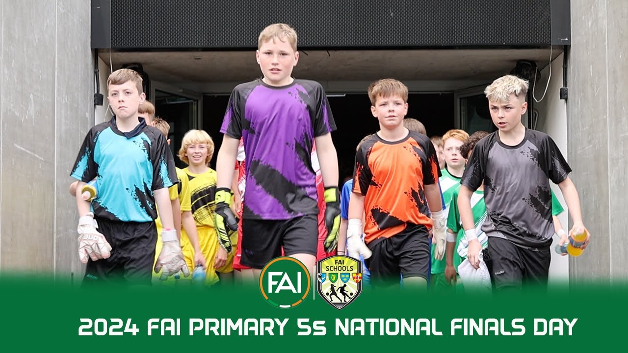 2024 FAI Primary 5s National Finals day at Aviva Stadium