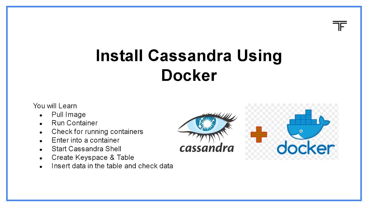 Install Cassandra Using Docker