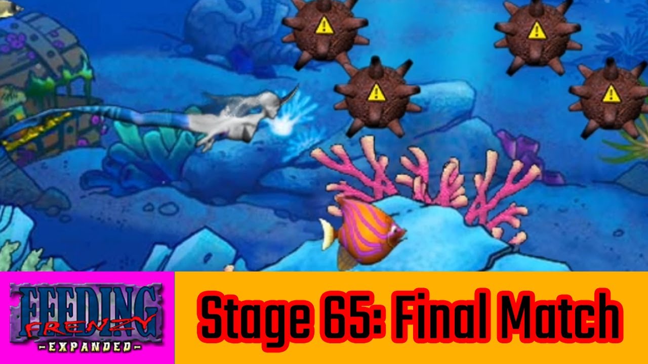 Feeding Frenzy Expanded Gameplay - Stage 65: Final Match