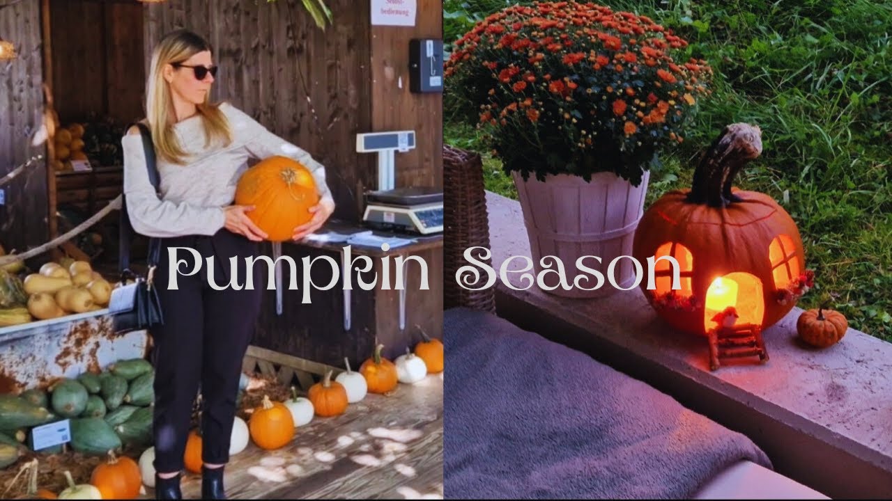 Slow living🍂 / Pumpkin House DIY / Pumpkin Risotto Recipe  #fall #cozy #autumn #slowliving #outono
