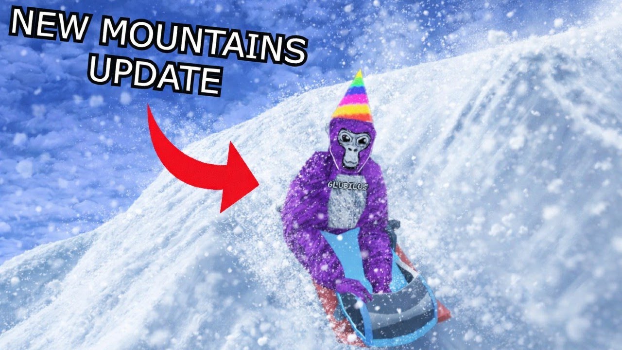 NEW ANIMAL COMPANY MOUNTAINS UPDATE #gorillatag #gorillatagquest #vr #funny #animalcompany
