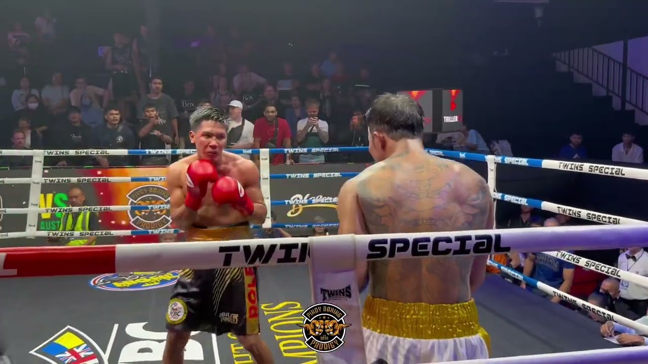 Scary body shot by 🇵🇭Reymart Soledad that took down ex-world title challenger 🇹🇭Apinun Khongsong.