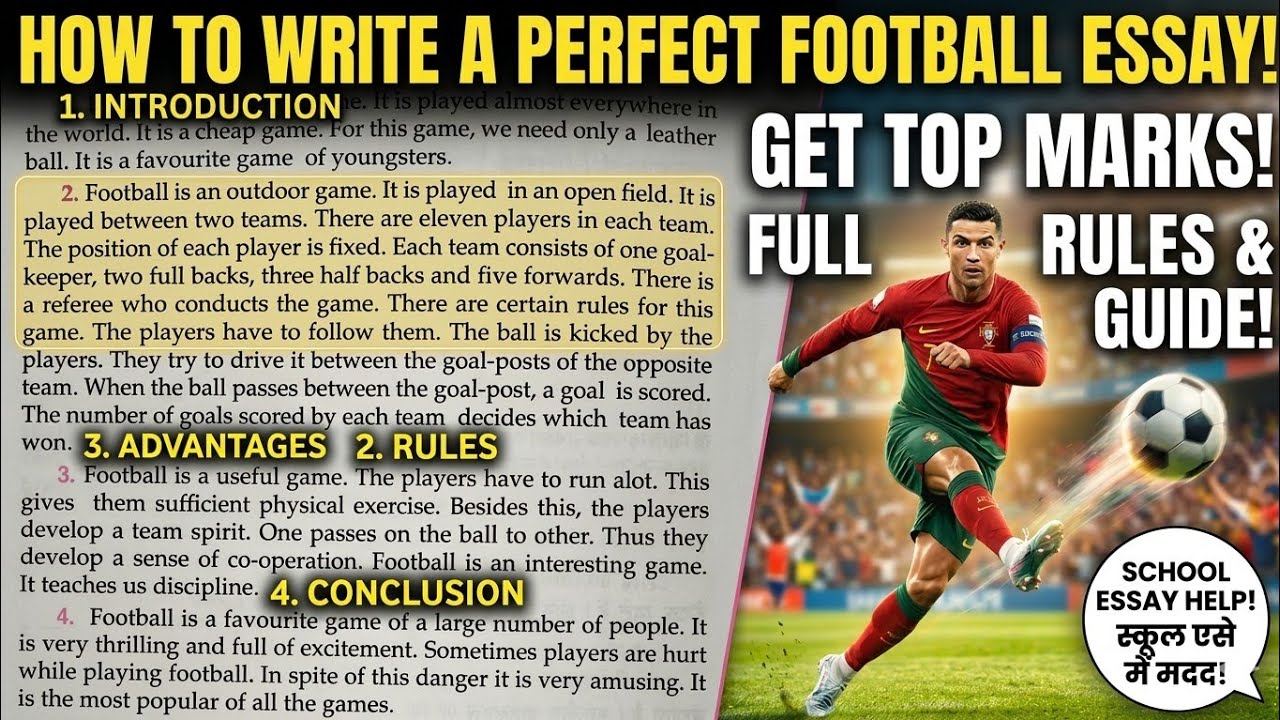 Football⚽: Everything You Need to Know 🏆| Class 6-10 Special 