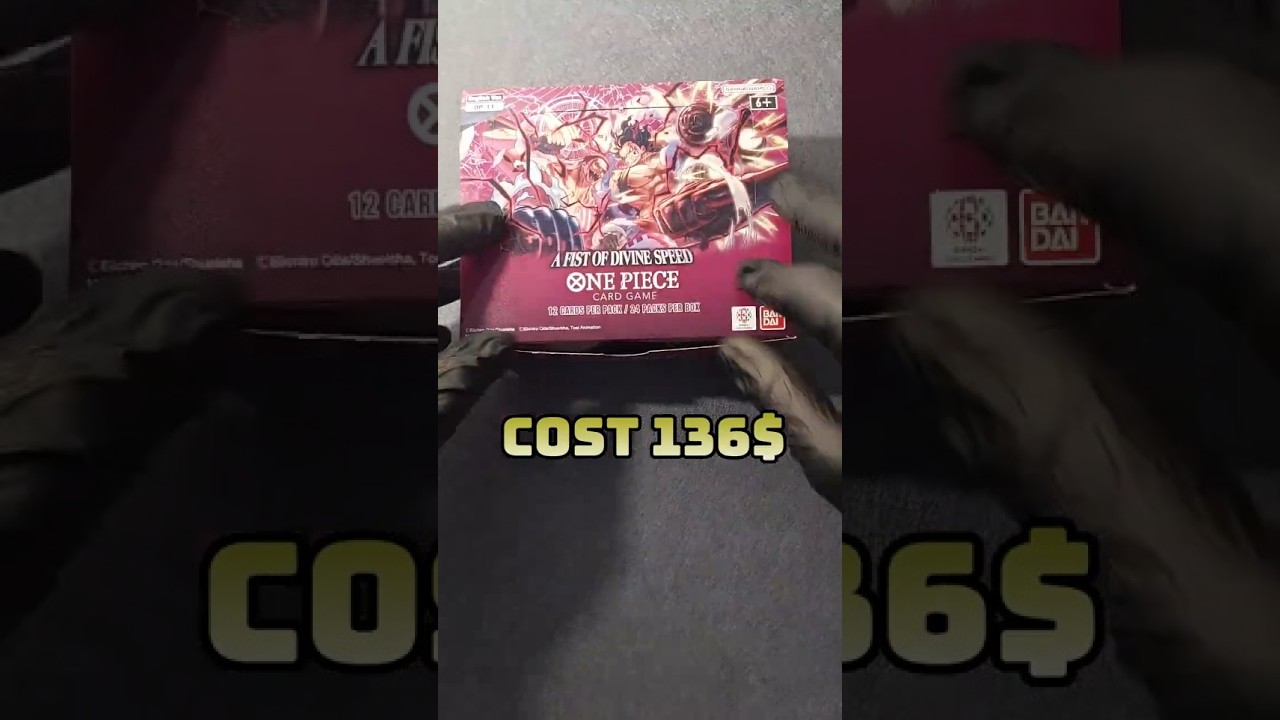 I Open One Piece Cards Fist of Divine Speed VI #openingonepiece #onepieceboxopening #onepiececards