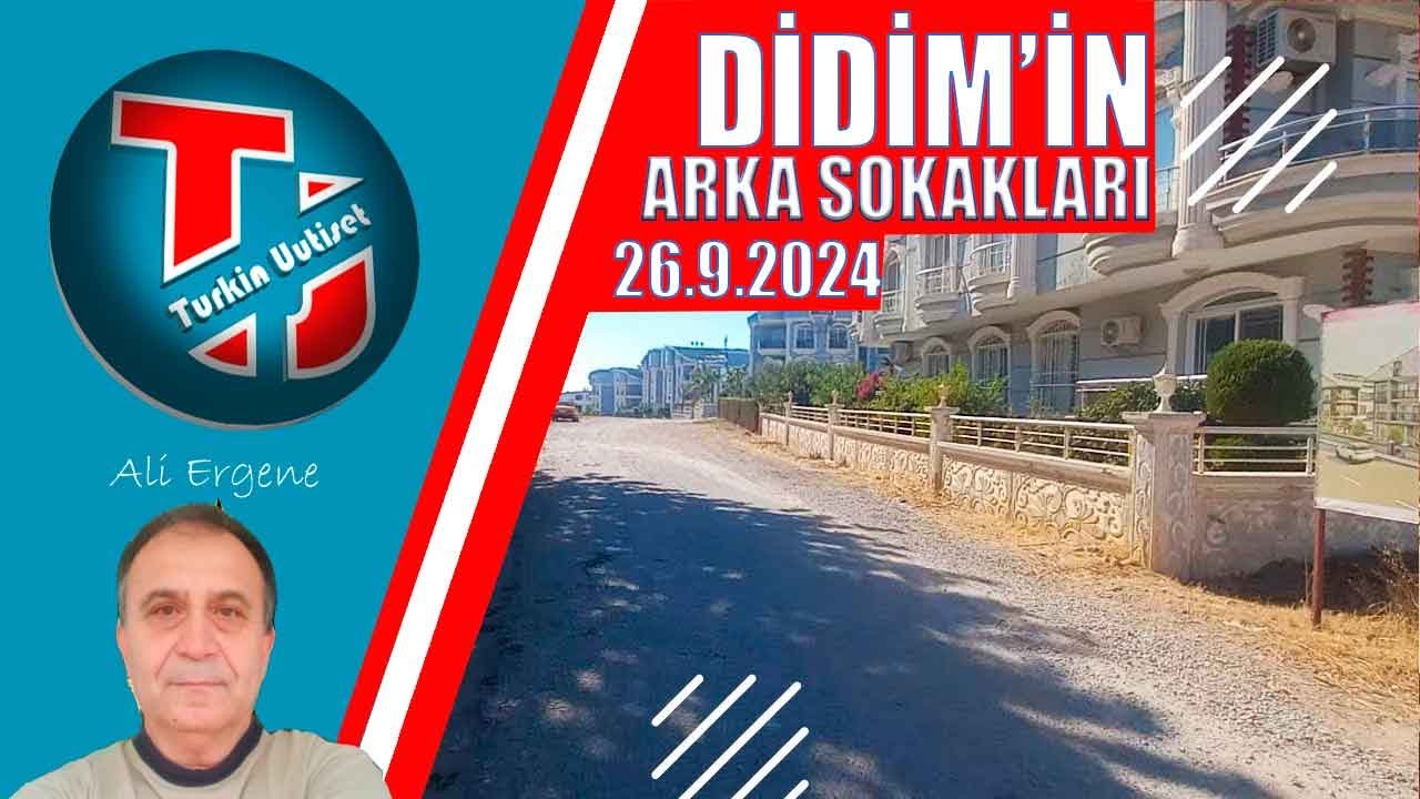 Didim'in arka sokakları (26.9.2024) | Turkin Uutiset ᴴᴰ