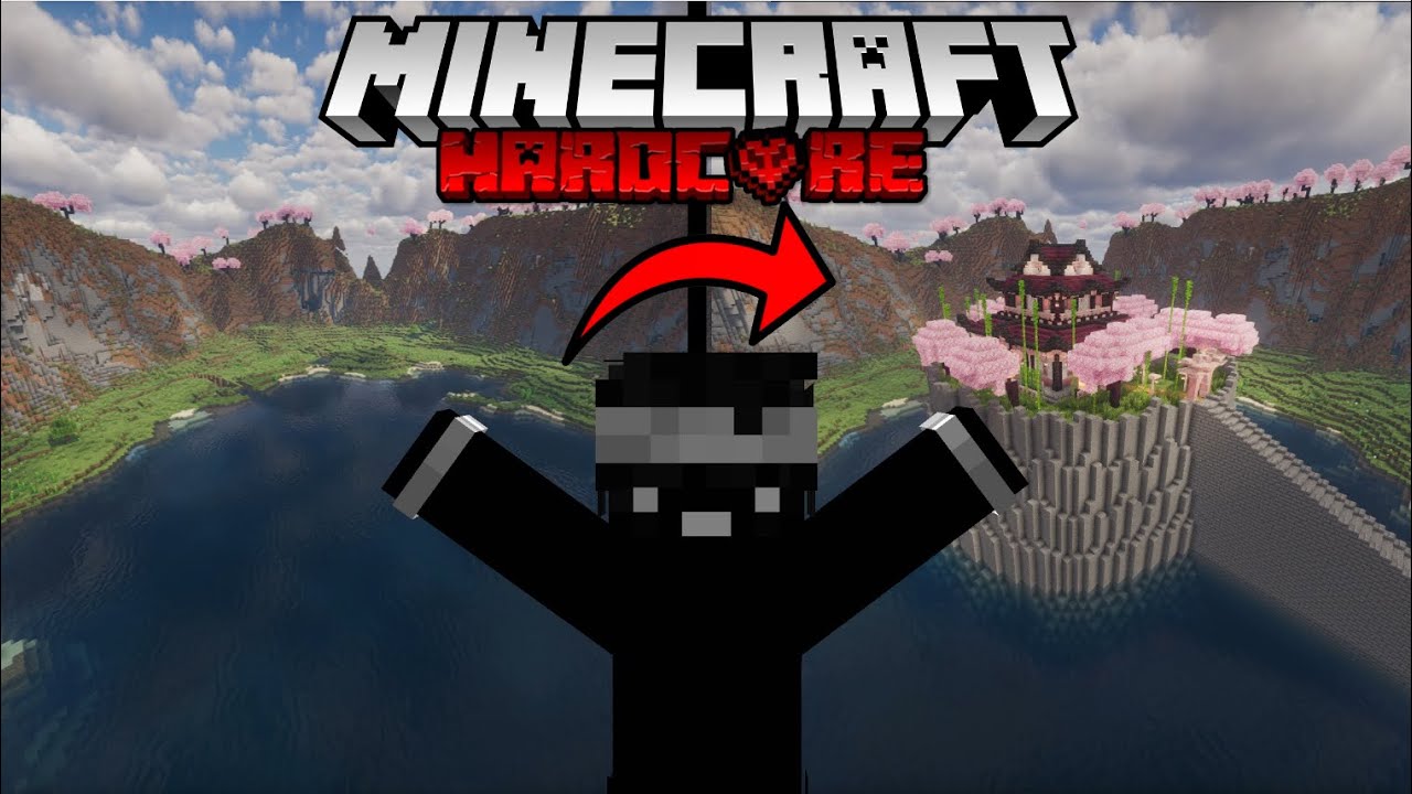 Postavil Som JAPÓNSKU Base v Minecraft Hardcore