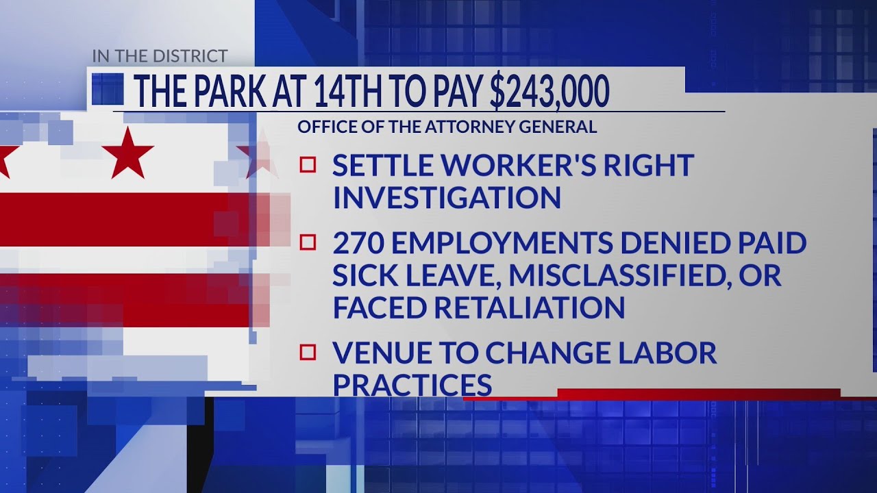 Ресторан The Park at 14th выплатит более $200 000 из-за нарушений прав работников: генпрокурор