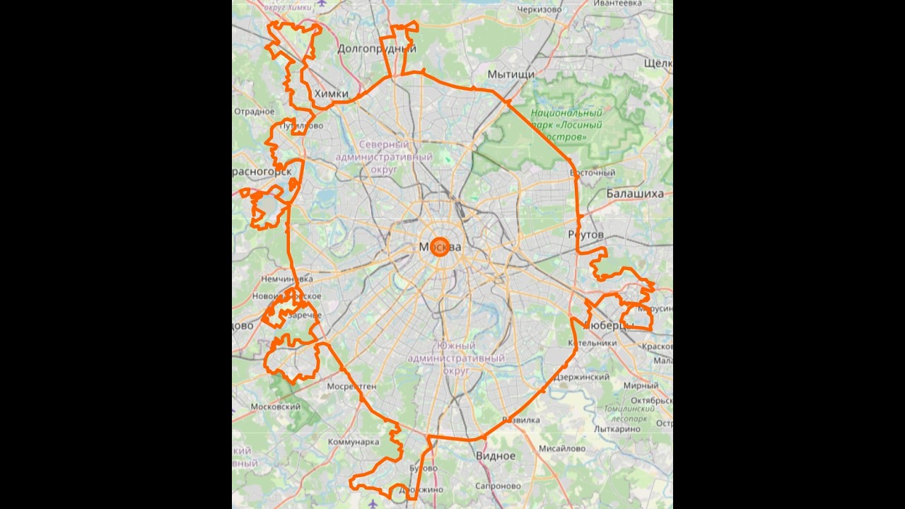 Map of Moscow, Russia | Mapsandlocations.com