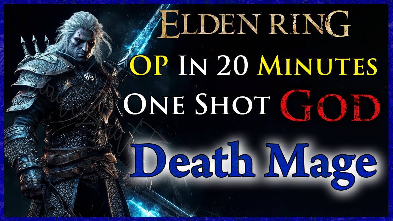 OP Early Mage One Shot God | Best Elden Ring Early Mage Start  w/ Death's Poker +9