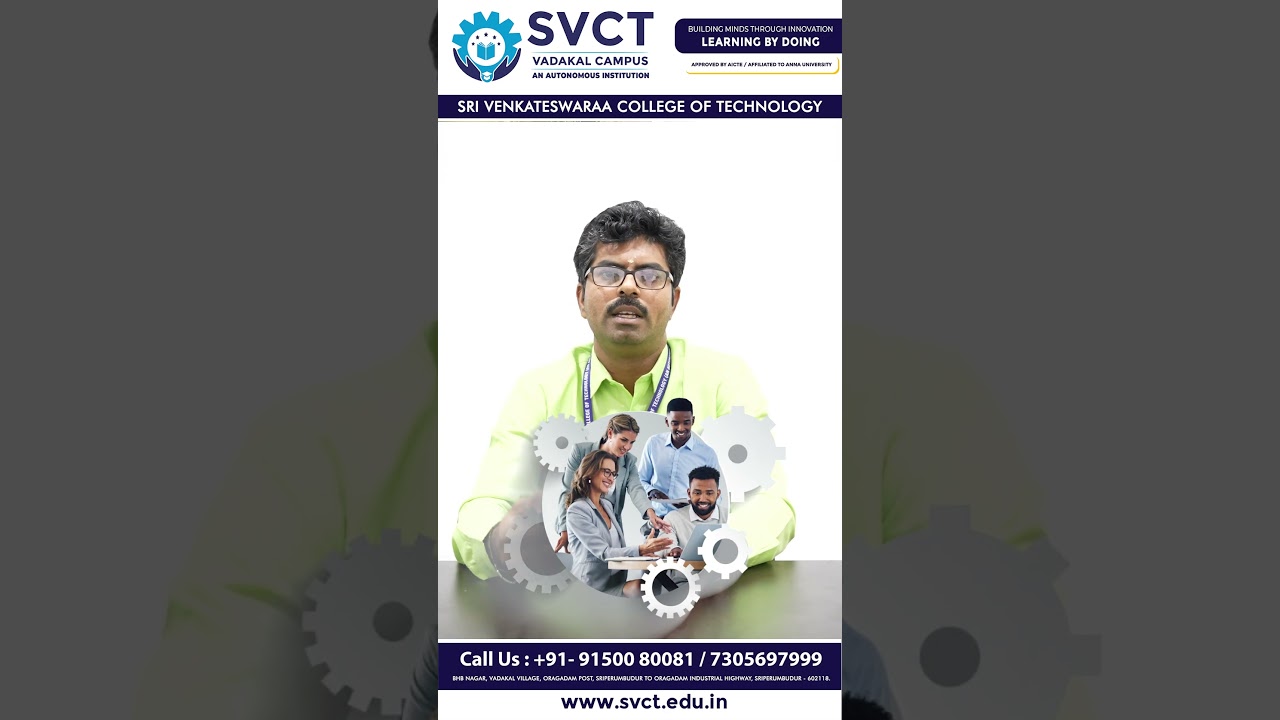 SVCT Mechanical Engineering | Engineering Dreams, Building Realities #svct
