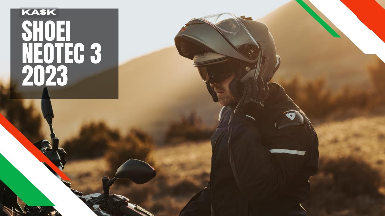 Nowa generacja turystycznych kasków Shoei. Wiemy, skąd czerpano inspiracje - Kask Shoei Neotec 3