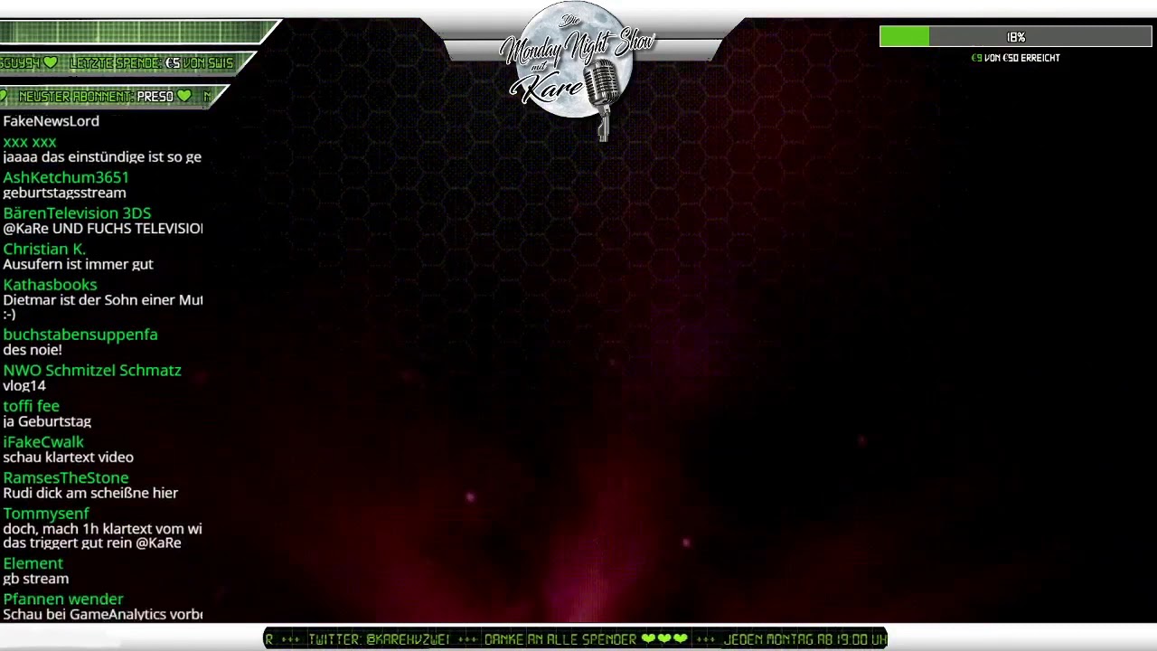MontagsLIVESTREAM (Am Donnerstag) [05.03.2020]