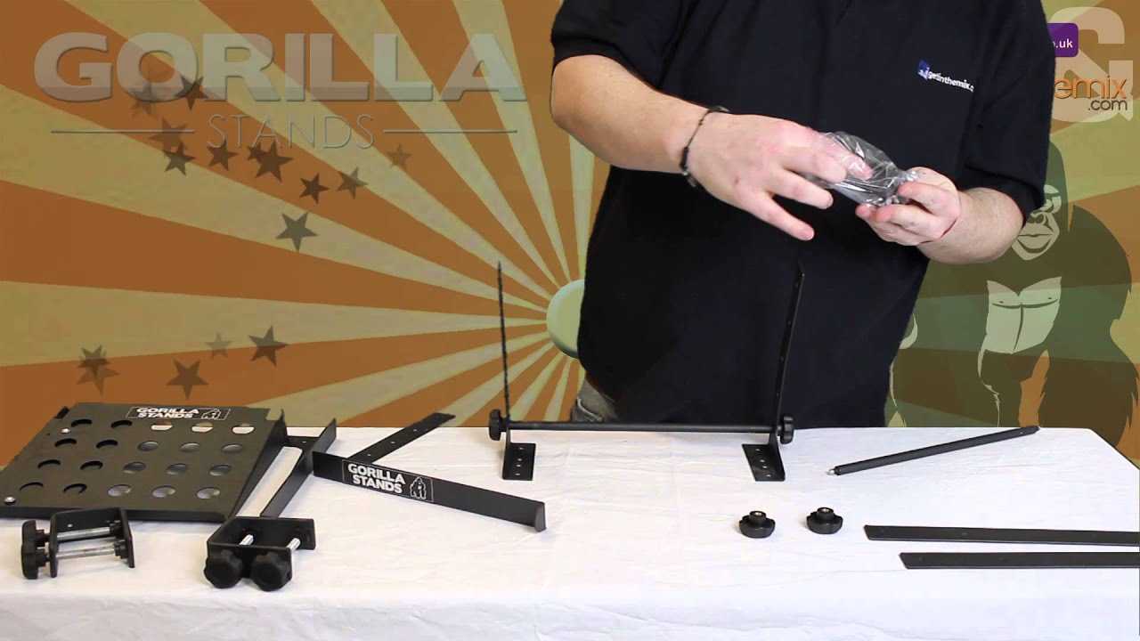 How to Set Up a Gorilla Stands GLS 02 Laptop Stand with Shelf