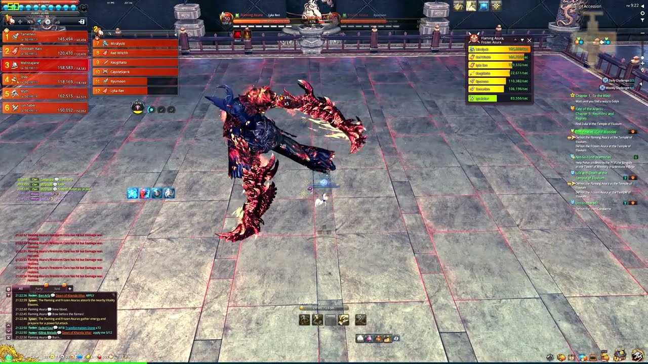 [Defectives] Temple of Eluvium ~ Twin Asuras (Keeper Blade Dancer POV)