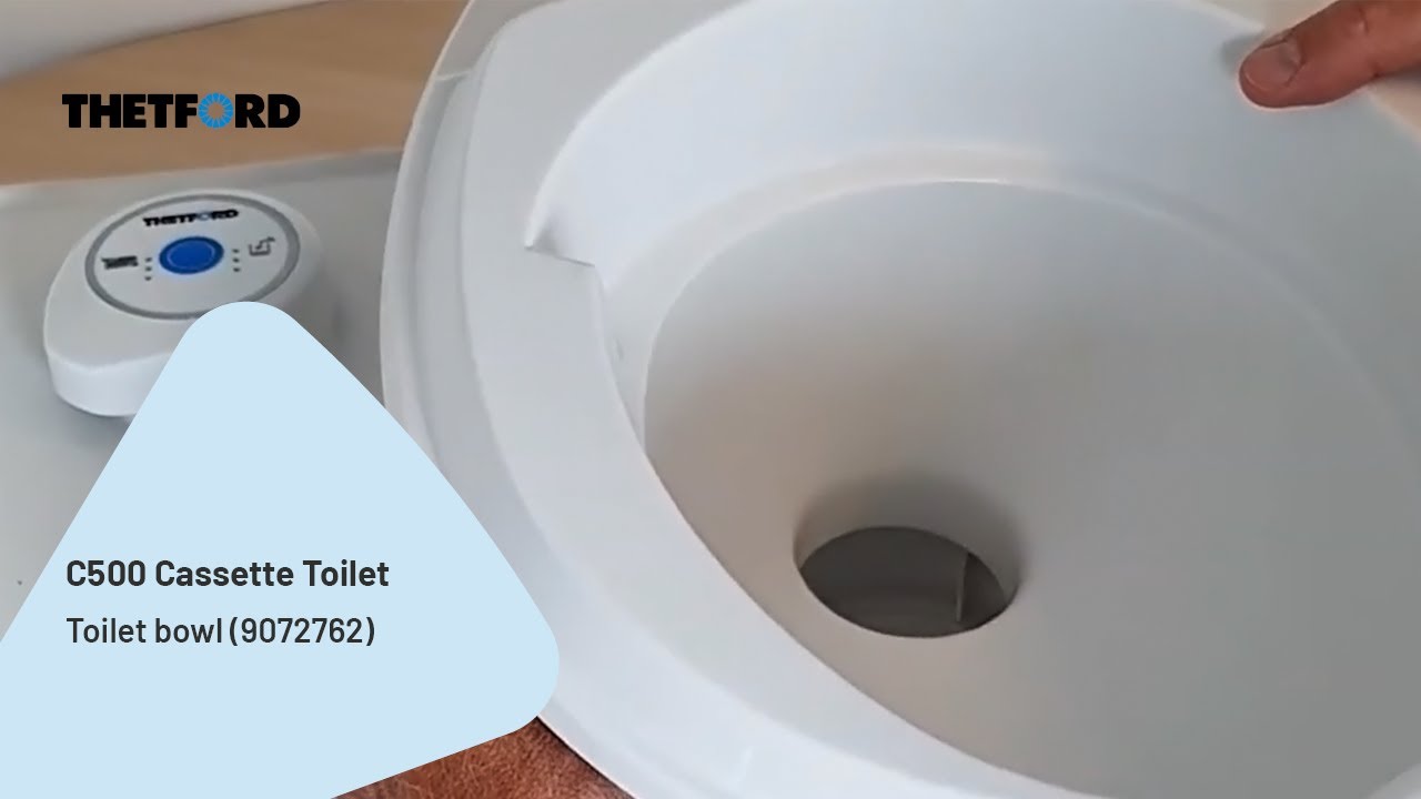 C500 | Toilet bowl (9072762) replacement | Cassette toilet | THETFORD repair instructions