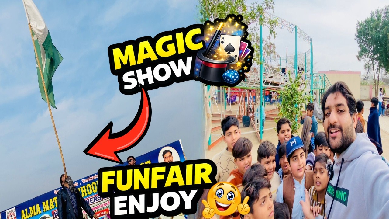 Mela Funfair Vlog  Amazing Magic Show & Full Enjoyment 🎡✨