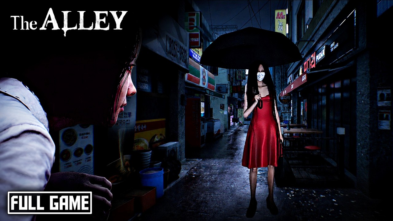 The Alley - A Realistic Korean Horror Game | Full Game (No Commentary)