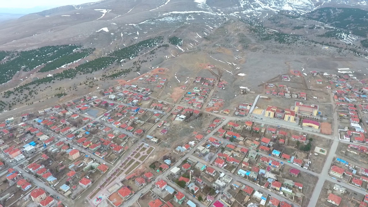 Drone çekimi ile Yunak Seyri