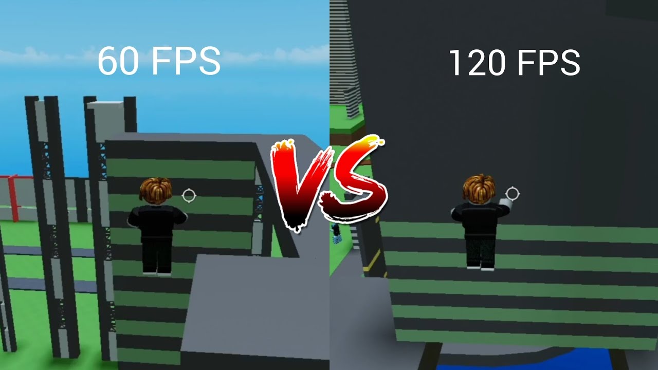 Roblox Wall Hop Practice 60 FPS VS 120 FPS (WALL HOP)