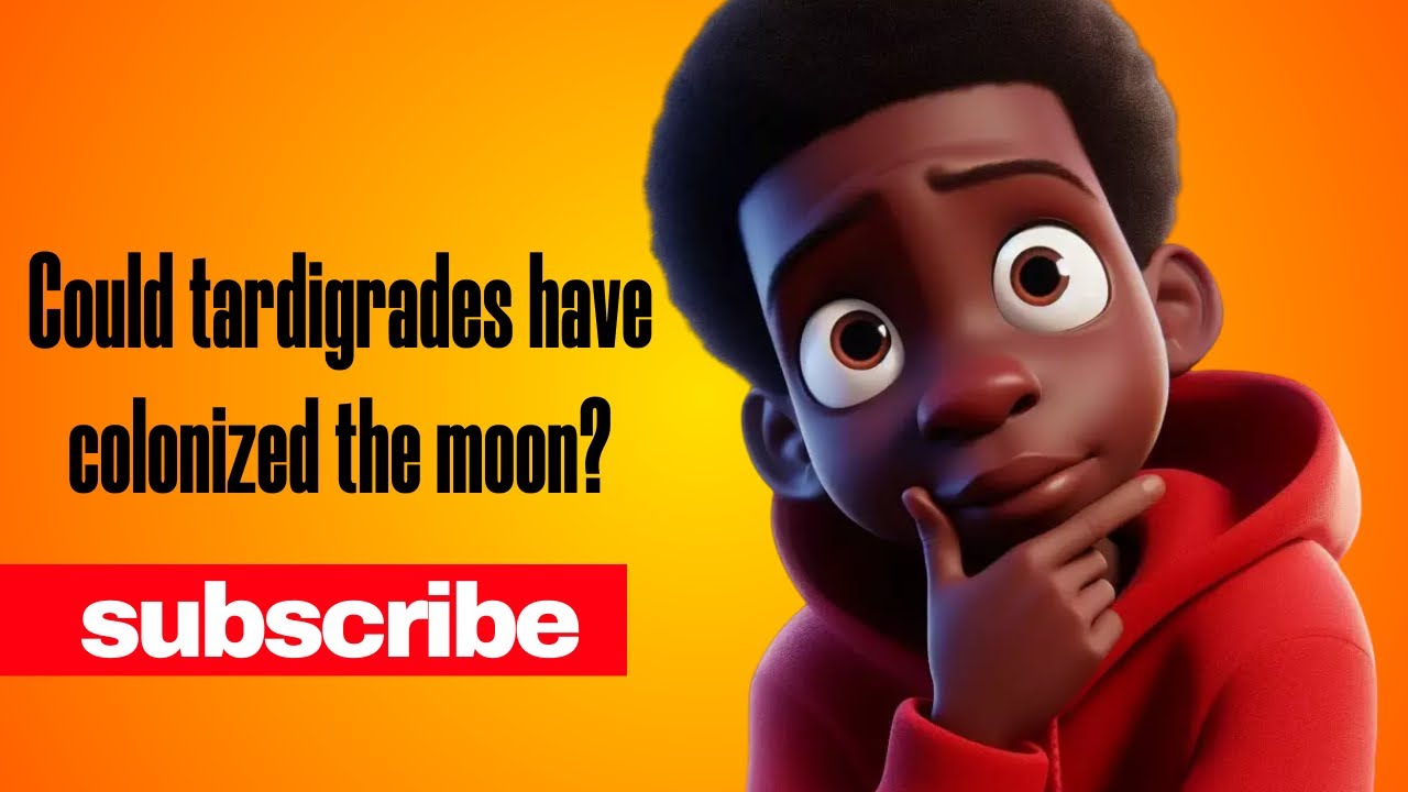 Could tardigrades have colonized the moon? #sirisai #space #moon #moonmission