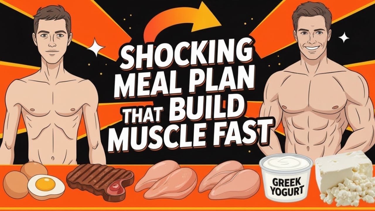 7 days shocking meal plan that build muscle fast
