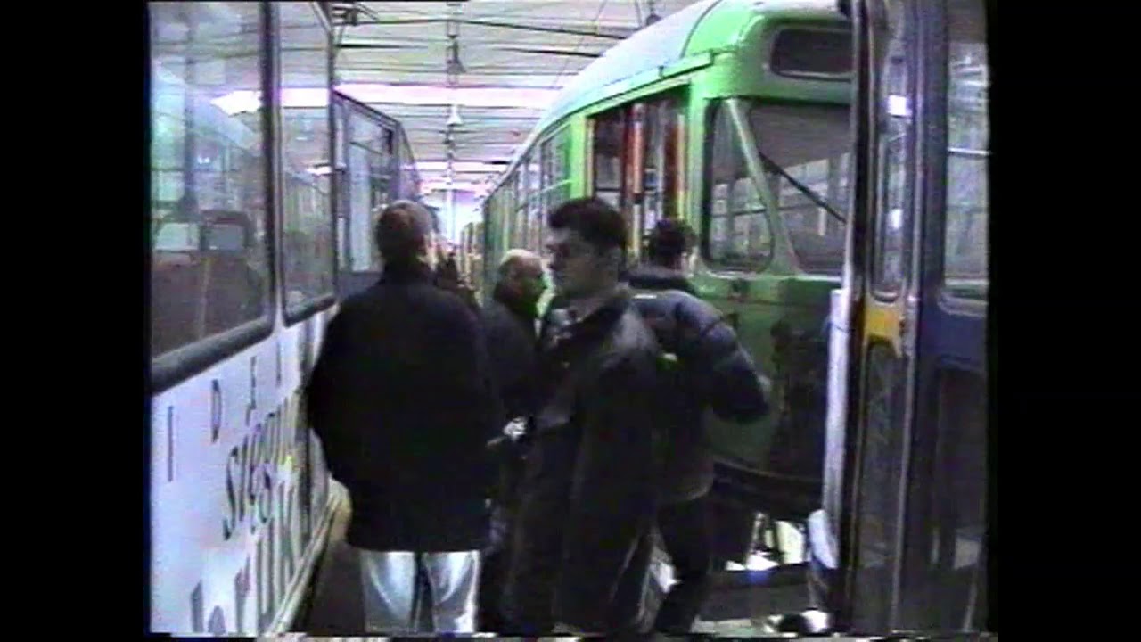 Tramwaje Warszawa 1999 Trójskładem po Warszawie.