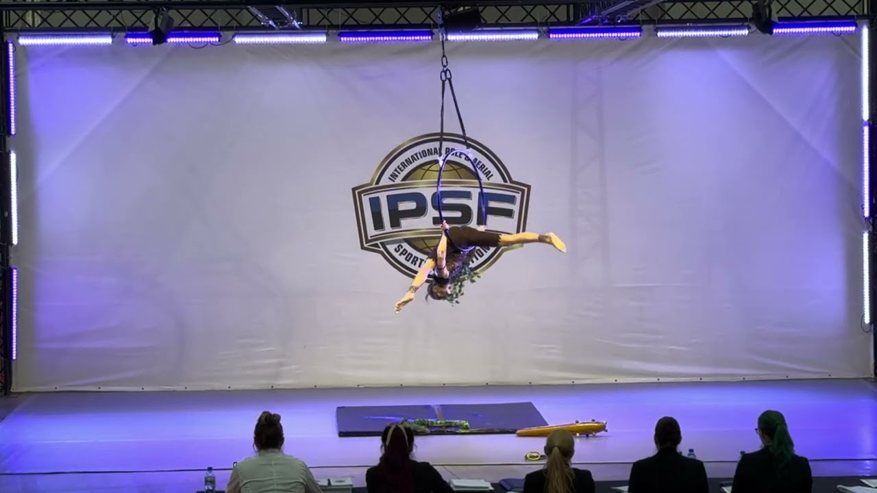 Kinga Zarzecka Artistic Hoop World Championship IPSF 2023.