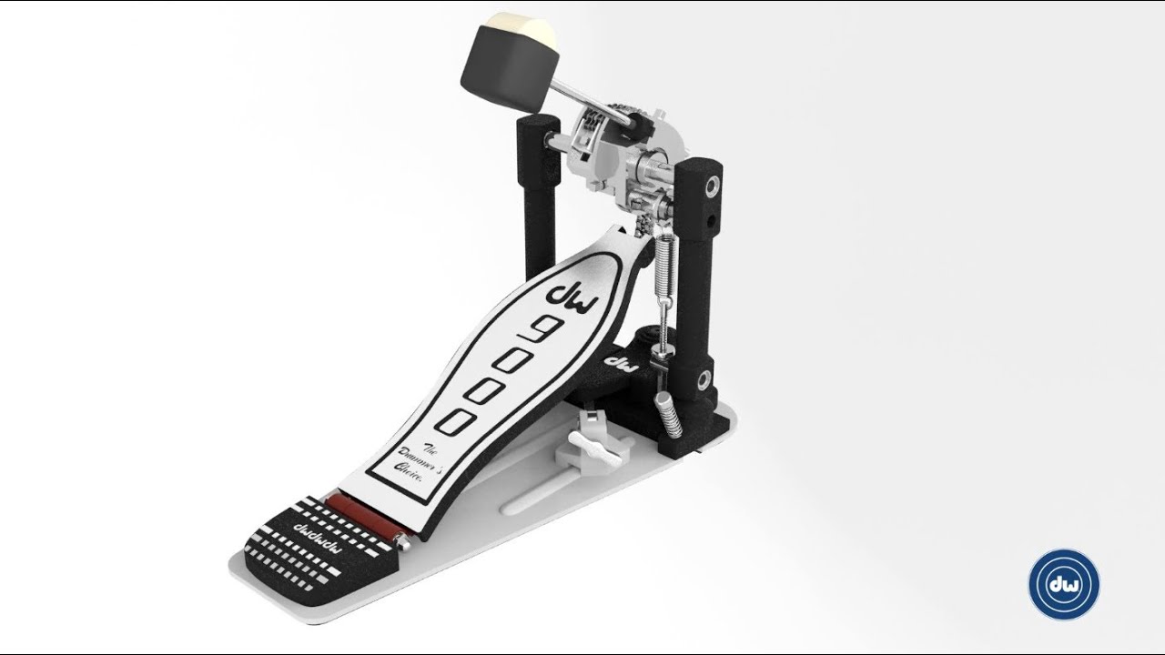 DW 9000 Bass Drum Pedal Features Animation