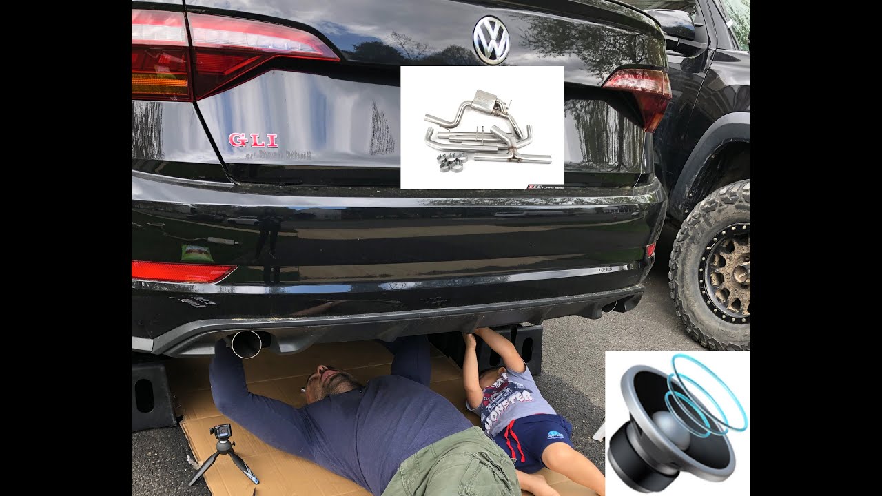 2019 Jetta GLI 35th ECS Valved Exhaust