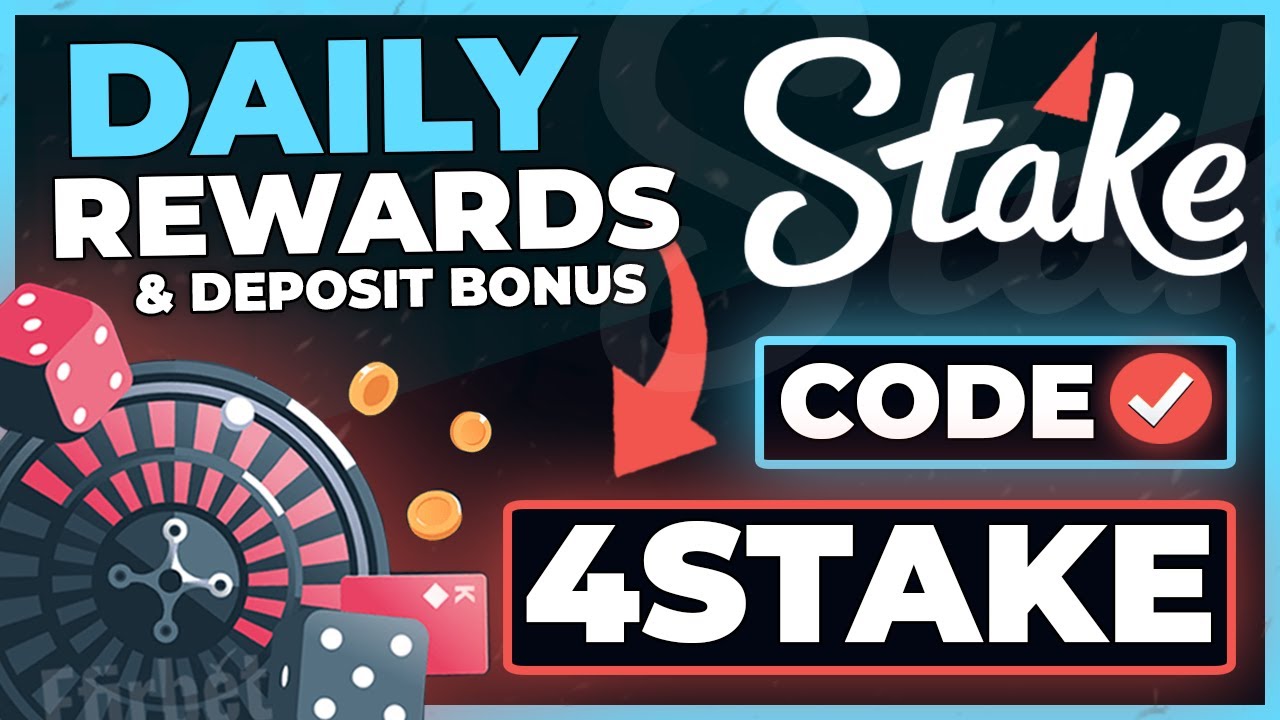 Stake Promo Code 4STAKE: 100% Deposit Bonus + Daily Rewards (NEW Stake Bonus Code 2026)