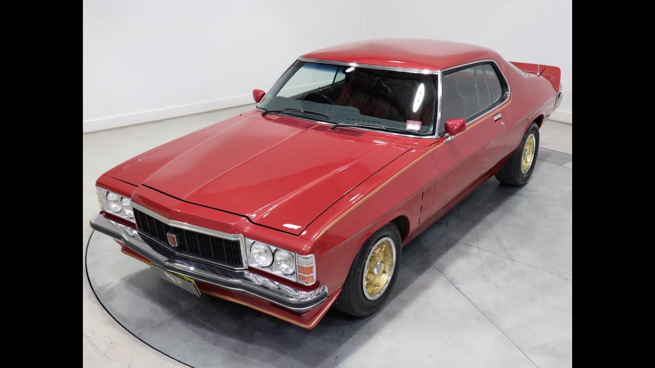 For Sale - 1976 Holden HX Monaro LE - Crimson Red