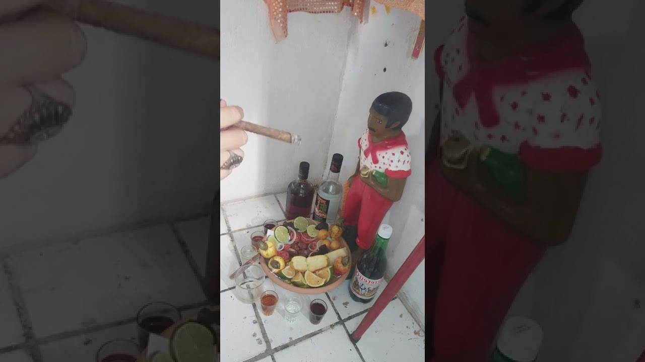 Como se fazer oferenda ao mestre sibamba