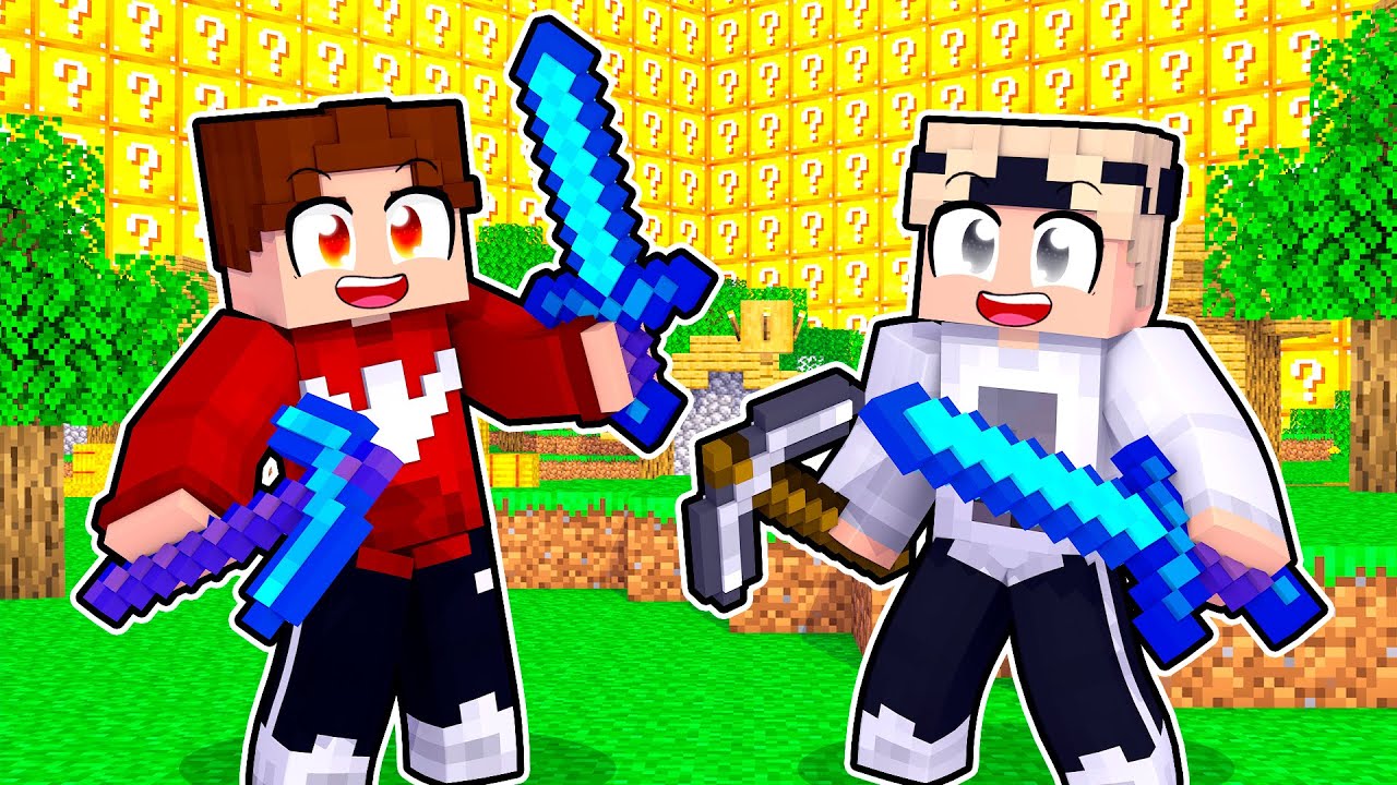 MINECRAFT LUCKY BLOCK ARENA BATTLE!