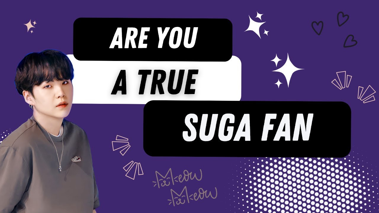 Suga (BTS) Quiz – How Well Do You Know Suga?