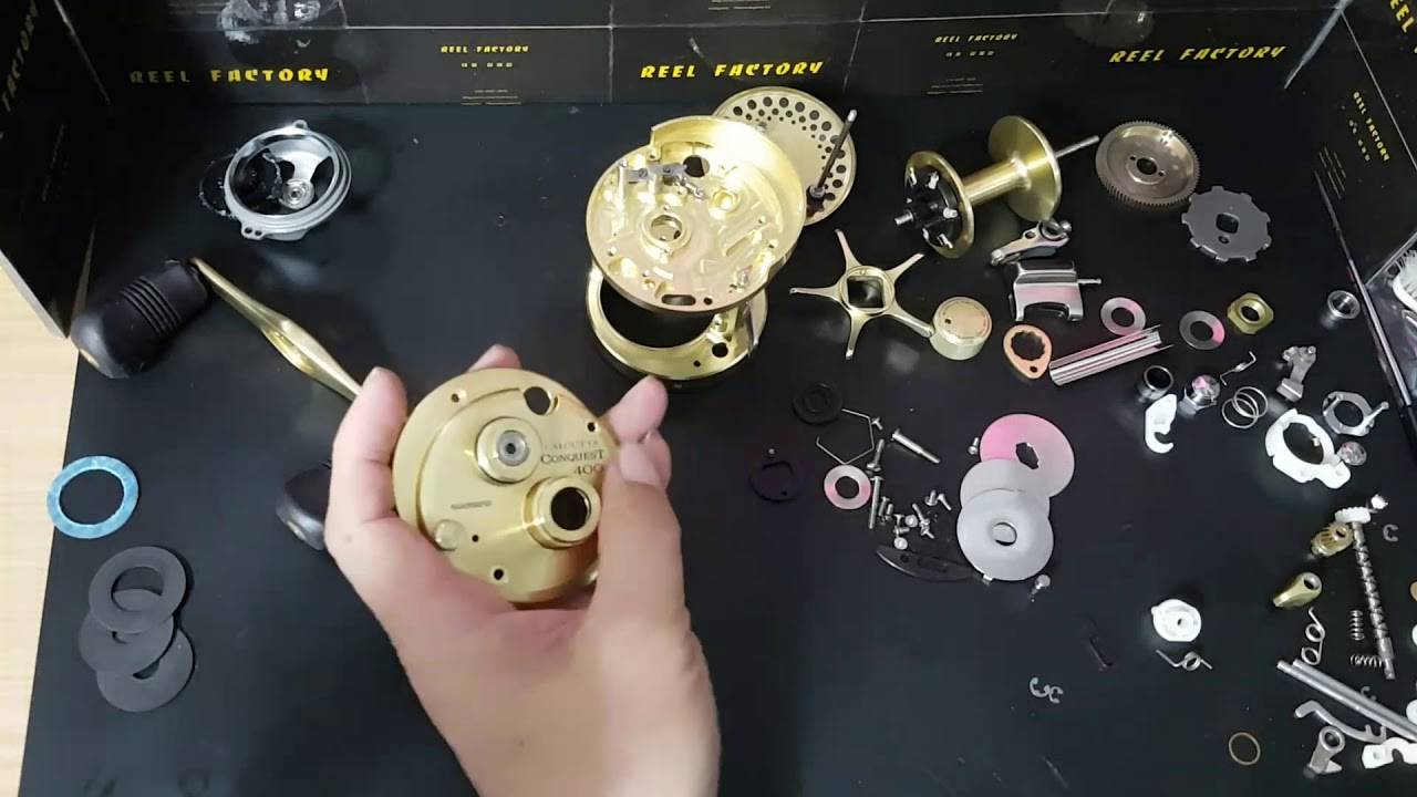 ♡릴팩토리♡ 시마노 캘커타 콘퀘스트 400(SHIMANO CALCUTTA CONQUEST 400 MAINTENANCE, BAIT CASTING REEL OVERHAUL)