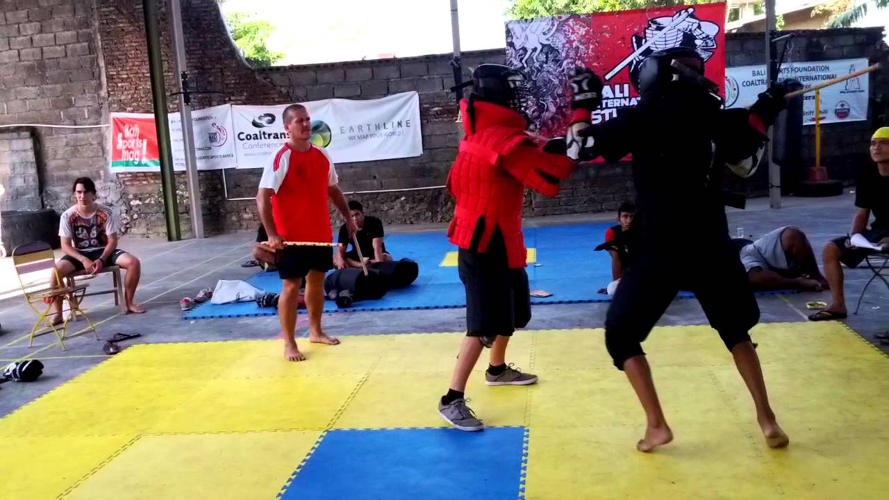 Bali International Stick Fighting Challenge 2013 - Single Stick Sparring Junior