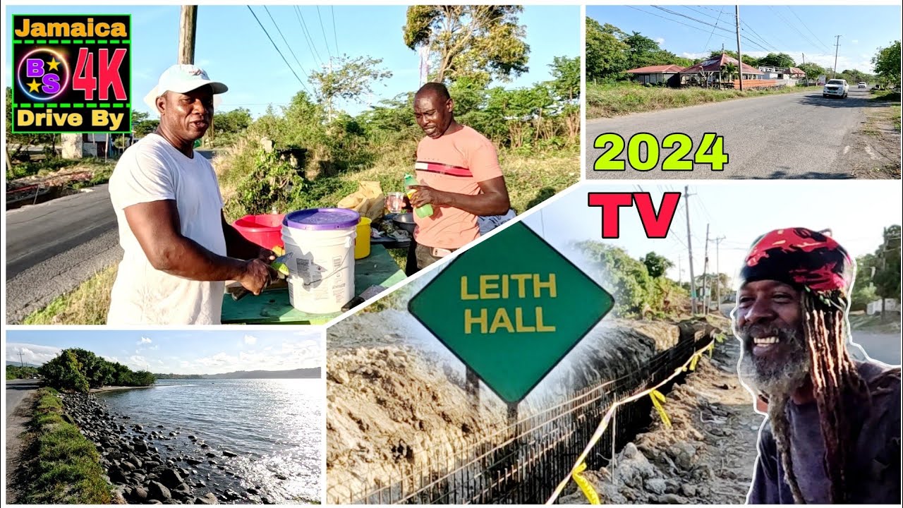 DUPPY RIVER TO LEITH HALL FISHING VILLAGE EPIC ROAD WALK  ST THOMAS JAMAICA