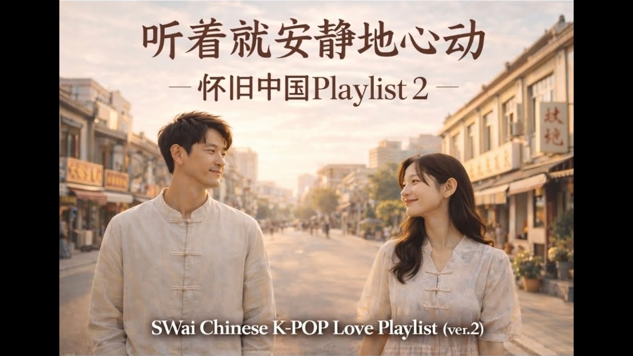[Playlist]🌸 听着就安静地心动 | 怀旧中国 Playlist 2 💗조용히 설레는 중국 노래 | SWai Chinese K-POP Love Playlist (ver.2)