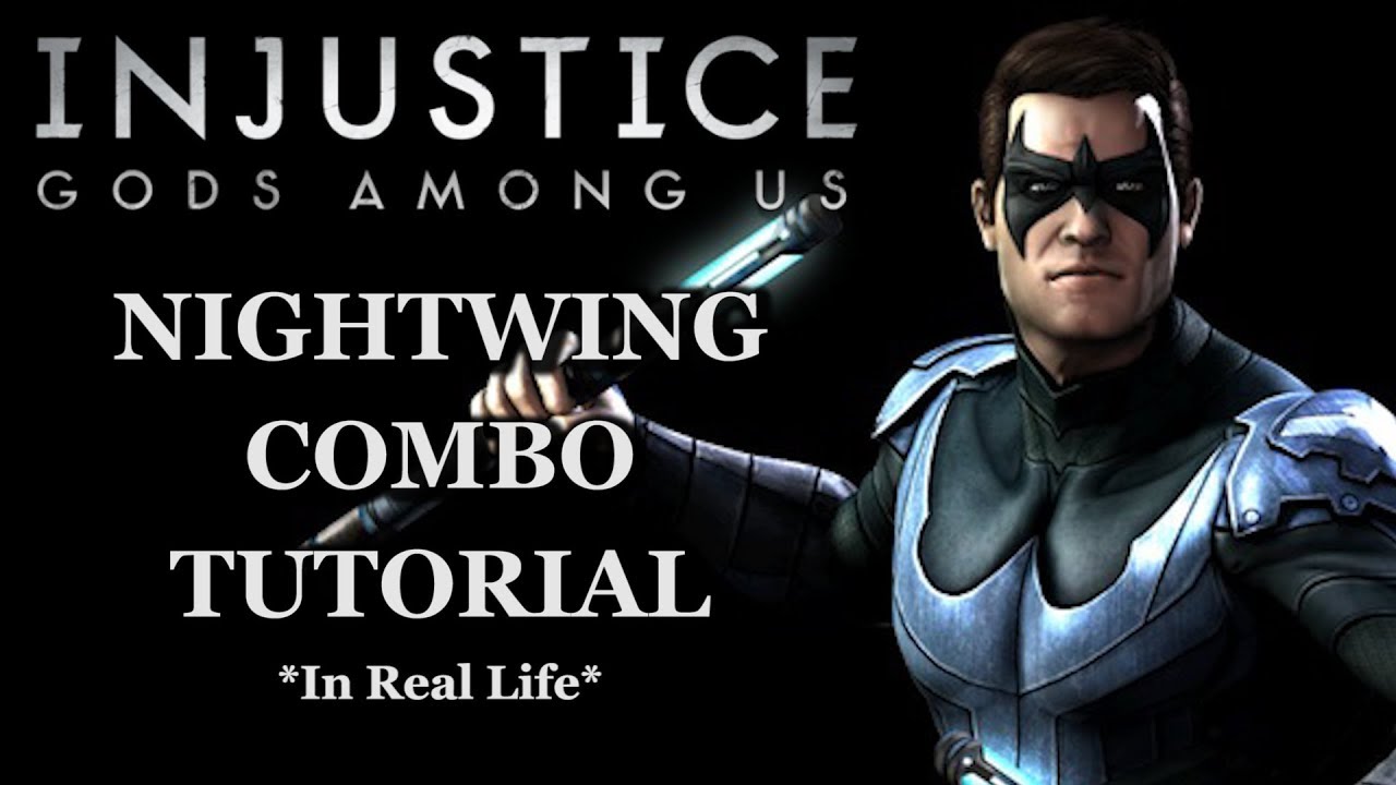 Injustice Gods Among Us NIGHTWING COMBO | How to Fight Like Nightwing!!!