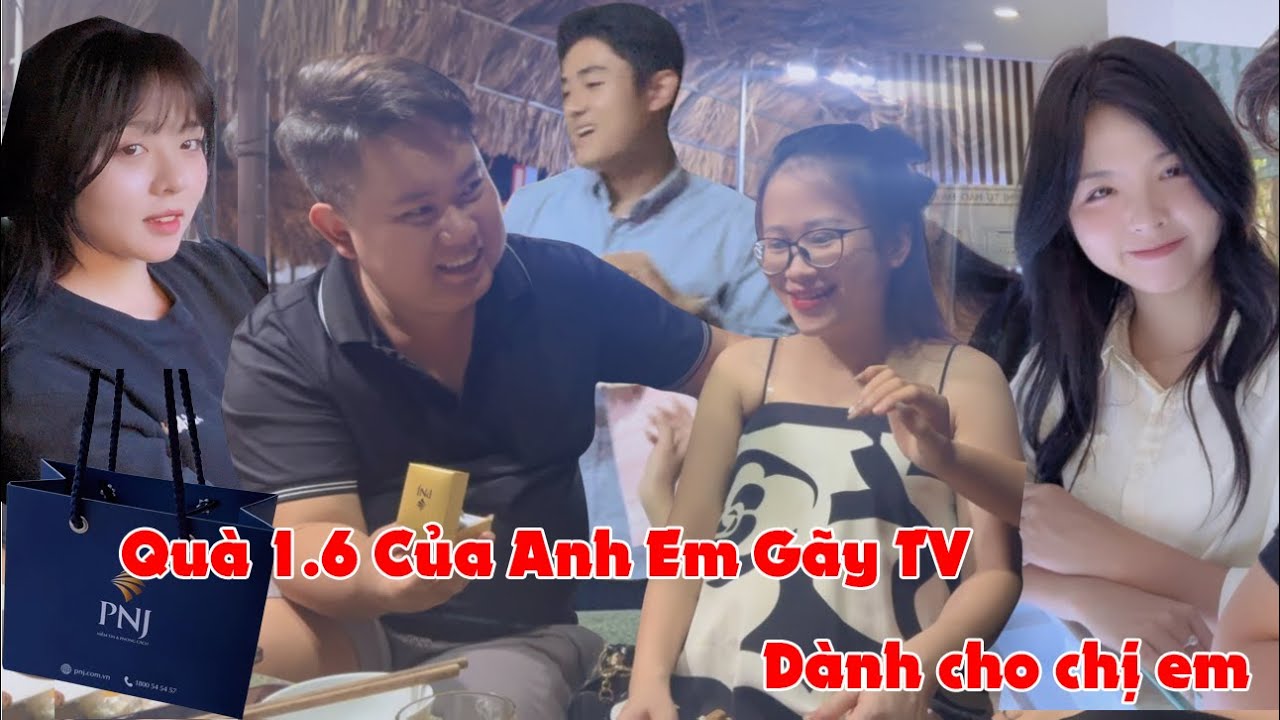 Những Món Quà Bất Ngờ Mà Anh Em Gãy TV Dành Cho Các Chị Em Ngày 1.6 | ĐI CÙNG VINH GẤU