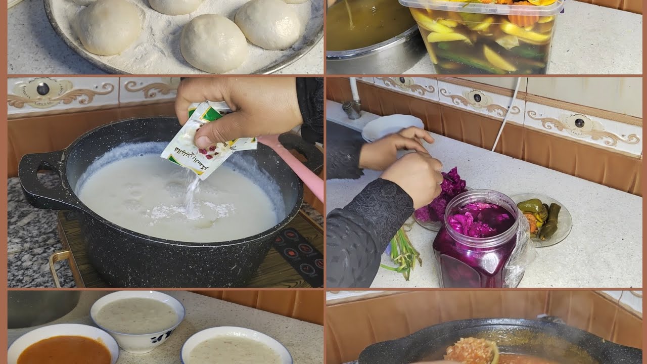 تردين الطرشي ما يخرب👌 شوربه طماطه تمن العنبر 😋 شوربه بحته👍 اقضو يومي معي مشاهده ممتعه🤭😊💓