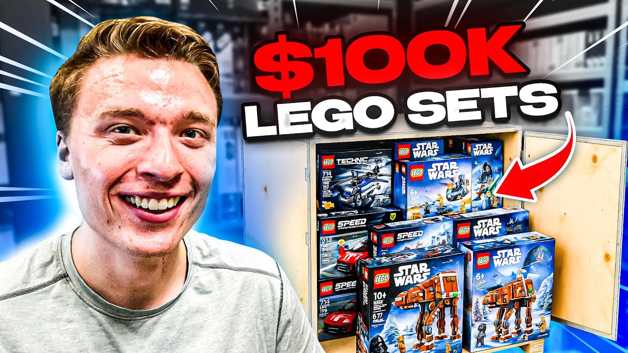 Мы наконец-то распаковали коллекцию LEGO стоимостью 100 000 долларов