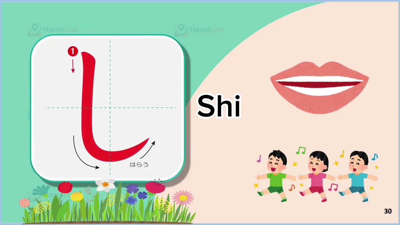 Bài 3:  Âm Sa - Cách đọc và viết bảng chữ cái Hiragana | Học tiếng Nhật