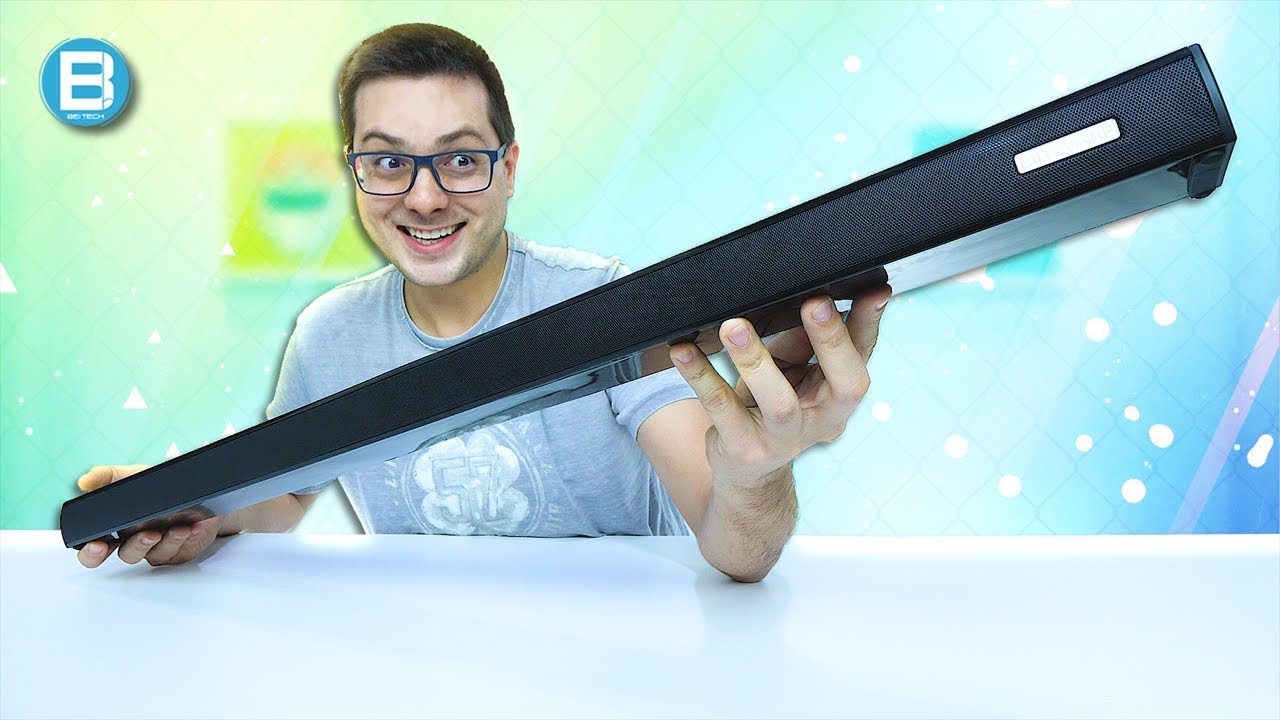 MELHORE MUITO o SOM da SUA TV pagando MUITO POUCO! SOUNDBAR BLITZWOLF!