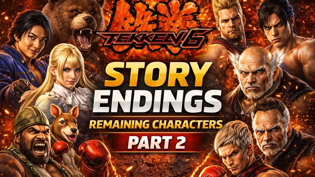 Концовки сюжетных линий оставшихся персонажей в Tekken 6 | Часть 2