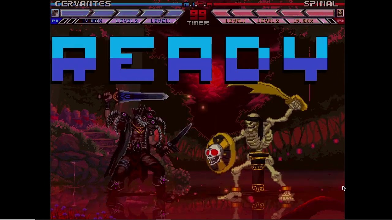 Karane MUGEN Battle #280: Cervantes vs Spinal