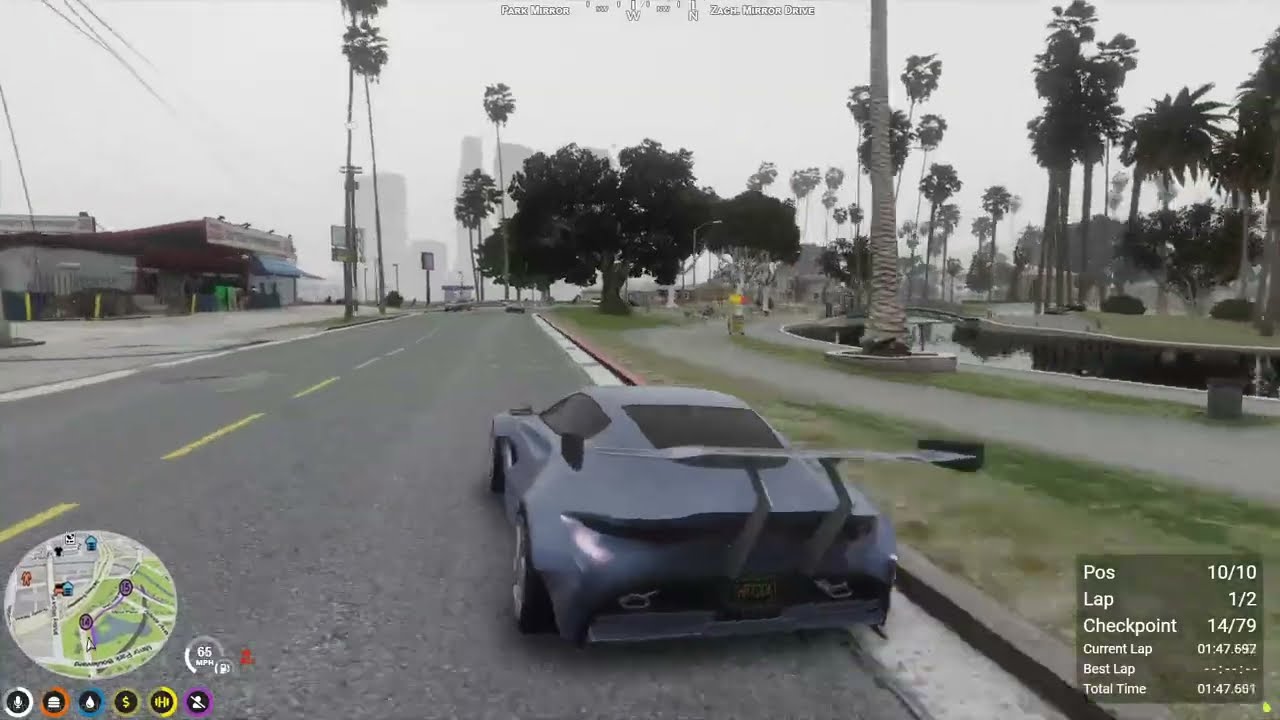 George Flinston the best driver in the city [NoPixel]