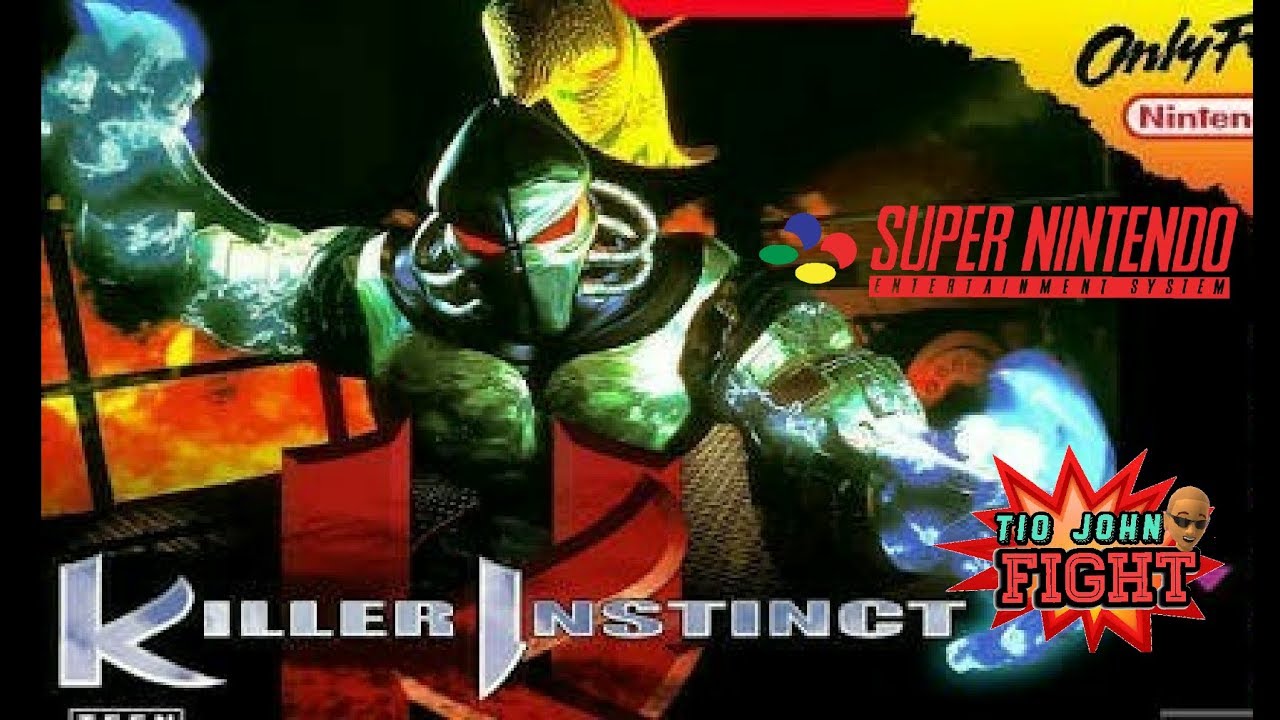 KILLER INSTINCT - O Clássico da Rare no SNES (Tio John Fight) Ep.55