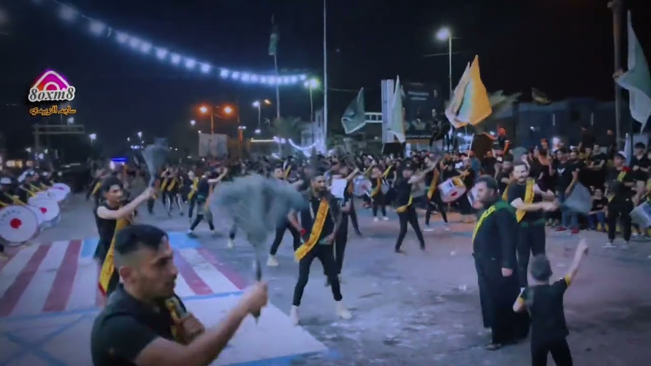 استعراض مكتب السيد موكب الشهيد السيد اسامه الموسوي