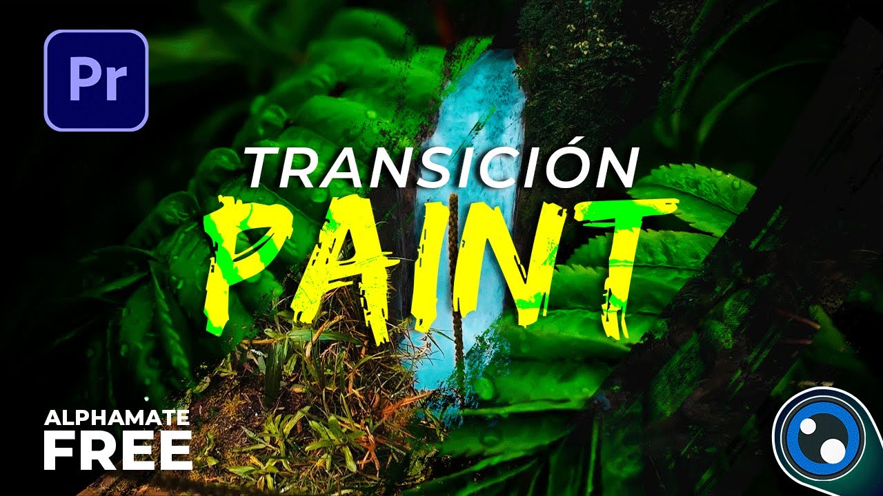 Transición de PINTURA en Premiere Pro / Tutorial